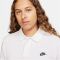 NIKE Club Poloshirt Herren 100 - white/black L