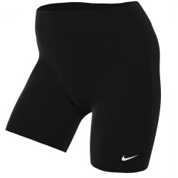 NIKE Pro 6 Inch Periodensichere Funktionsshorts Damen 010 - black/black/white XS