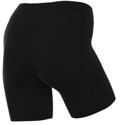 NIKE Pro 6 Inch Periodensichere Funktionsshorts Damen 010 - black/black/white XS