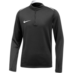 NIKE Academy Pro 24 Dri-FIT langarm Fußball-Trainingsshirt Kinder 010 - black/black/white/white S (128-137 cm)