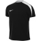 NIKE Strike 24 Dri-FIT kurzarm Fu&szlig;ball-Trainingsshirt Herren 010 - black/white/black/white XL