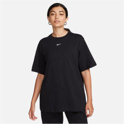 NIKE Sportswear T-Shirt Damen 010 - black/white L