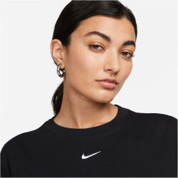 NIKE Sportswear T-Shirt Damen 010 - black/white L
