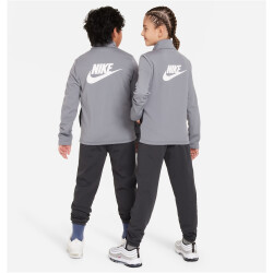 NIKE Sportswear Trainingsanzug Kinder 084 - smoke grey/anthracite/white S (128-137 cm)
