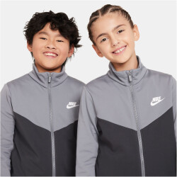 NIKE Sportswear Trainingsanzug Kinder 084 - smoke grey/anthracite/white S (128-137 cm)