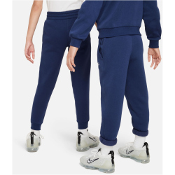 NIKE Sportswear Club Fleece Jogginghose Kinder 410 - midnight navy/white M (137-147 cm)