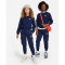 NIKE Sportswear Club Fleece Sweatshirt Kinder 410 - midnight navy/white XS (122-128 cm)