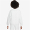 NIKE Sportswear Club Fleece Sweatshirt Kinder 100 - white/black XS (122-128 cm)