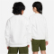 NIKE Sportswear Club Fleece Sweatshirt Kinder 100 - white/black S (128-137 cm)