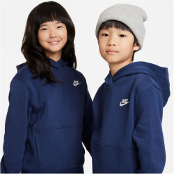 NIKE Sportswear Club Fleece Hoodie Kinder 410 - midnight...