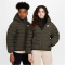 NIKE Sportswear Loose leichte Steppjacke Kinder 325 - cargo khaki/cargo khaki/white XS (122-128 cm)