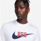 NIKE Paris Saint-Germain Swoosh T-Shirt Herren 100 - white S