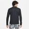 NIKE Trail Dri-FIT langarm Laufshirt Herren 010 - black/black/white S