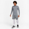NIKE Pro Warmes Dri-FIT langarm Fitnessshirt Herren 084 - smoke grey/black S