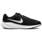 NIKE Revolution 7 Laufschuhe (extraweit) Herren 002 - black/white 38.5