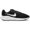 NIKE Revolution 7 Laufschuhe (extraweit) Herren 002 - black/white 38.5