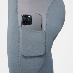 NIKE Pro Warm Tights Herren 084 - smoke grey/black S