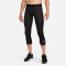 NIKE Pro Dri-FIT Fitness 3/4-Tights Herren 010 - black/white S