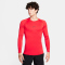 NIKE Pro Dri-FIT Tight langarm Funktionsshirt Herren 657 - university red/black XL
