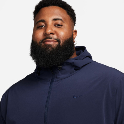 NIKE Repel Unlimited wasserabweisende Kapuzenjacke Herren 451 - obsidian/black/obsidian L