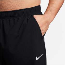 NIKE Form Slim Vielseitige Trainingshose Herren 010 - black/black/reflective silv S