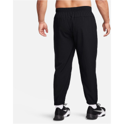 NIKE Form Slim Vielseitige Trainingshose Herren 010 - black/black/reflective silv S