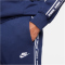 NIKE Club Fleece Grafik Kapuzen-Trainingsanzug Herren 410 - midnight navy/white S