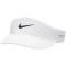 NIKE Dri-FIT ADV Ace Tennis Visor 100 - white/anthracite/black S/M