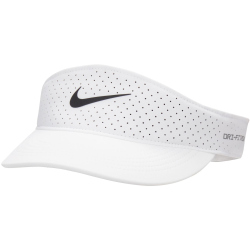 NIKE Dri-FIT ADV Ace Tennis Visor 100 - white/anthracite/black M/L