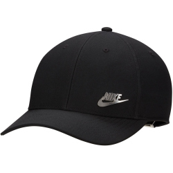 NIKE Club Dri-FIT Cap mit Metalllogo 010 - black/metallic silver L/XL