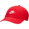 NIKE Club Unstructured Futura Wash Cap 657 - university red/white S/M