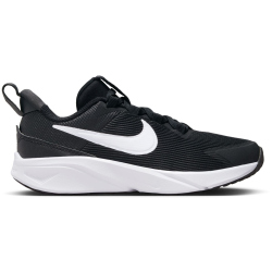 NIKE Star Runner 4 Laufschuhe Kinder 001 - black/white-anthracite 27.5