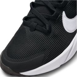NIKE Star Runner 4 Laufschuhe Kinder 001 - black/white-anthracite 28
