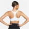NIKE Swoosh Light Support Non-Padded Sport-BH Damen 100 - white/black S