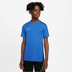 NIKE Academy 23 Dri-FIT kurzarm Fußball Trainingsshirt Kinder 463 - royal blue/obsidian/white M (137-147 cm)