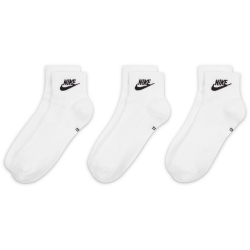 3er Pack NIKE Everyday Essential Ankle Socks 101 - white/black 34-38