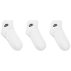 3er Pack NIKE Everyday Essential Ankle Socks 101 - white/black 34-38