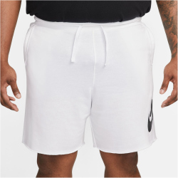 NIKE Club Alumni French Terry Shorts Herren 100 - white/white/black XL