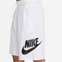 NIKE Club Alumni French Terry Shorts Herren 100 - white/white/black XXL