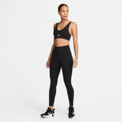 NIKE Indy Plunge Cutout Medium-Support Sport-BH Damen 010 - black/dk smoke grey XXL
