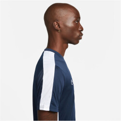 NIKE Dri-FIT Academy kurzarm Fußball Trainingsshirt Herren 451 - obsidian/white/white XS