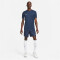 NIKE Dri-FIT Academy kurzarm Fußball Trainingsshirt Herren 451 - obsidian/white/white XS