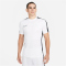 NIKE Academy Dri-FIT kurzarm Fußball Trainingsshirt Herren 100 - white/black/black XS