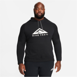 NIKE Dri-FIT Trail Pullover Trailrunning Hoodie Herren 010 - black/black/white XXL
