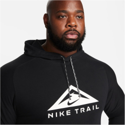 NIKE Dri-FIT Trail Pullover Trailrunning Hoodie Herren 010 - black/black/white XXL