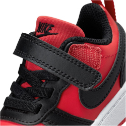 NIKE Court Borough Low Recraft Baby-Sneaker 600 - university red/black-white 18.5