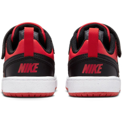 NIKE Court Borough Low Recraft Baby-Sneaker 600 - university red/black-white 22