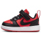 NIKE Court Borough Low Recraft Baby-Sneaker 600 - university red/black-white 22
