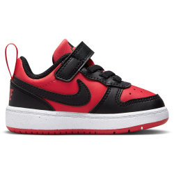 NIKE Court Borough Low Recraft Baby-Sneaker 600 - university red/black-white 23.5