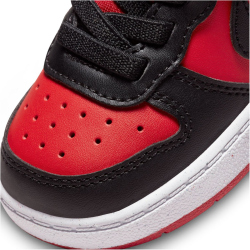 NIKE Court Borough Low Recraft Baby-Sneaker 600 - university red/black-white 23.5